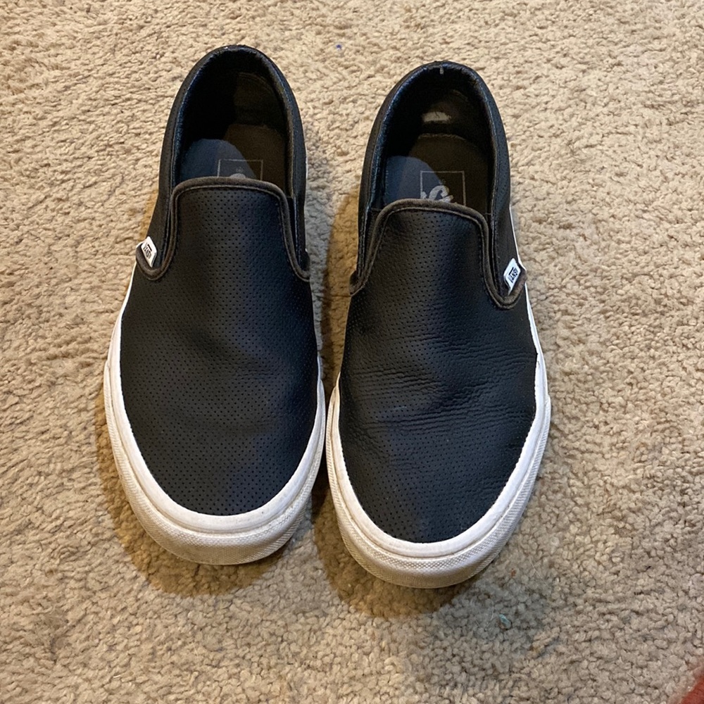 Vans - SLIP-ON PERF LEATHER SHOE